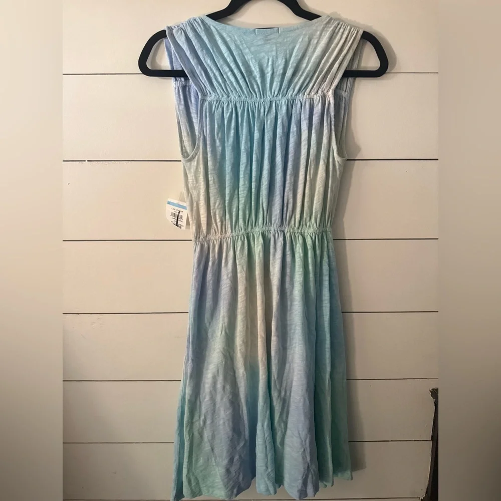ATM Anthony Thomas Melillo Blue and Green Gradient Dress - Picture 6 of 6
